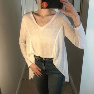 Cozy White Long-Sleeved top!